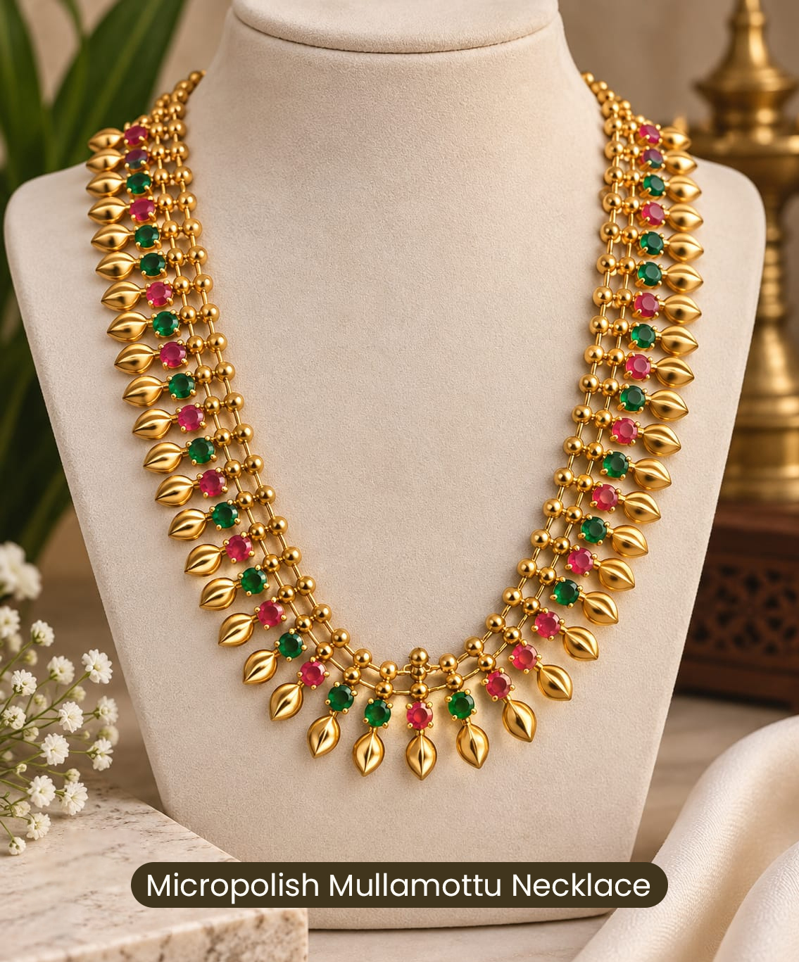 Micropolish Mullamottu Necklace