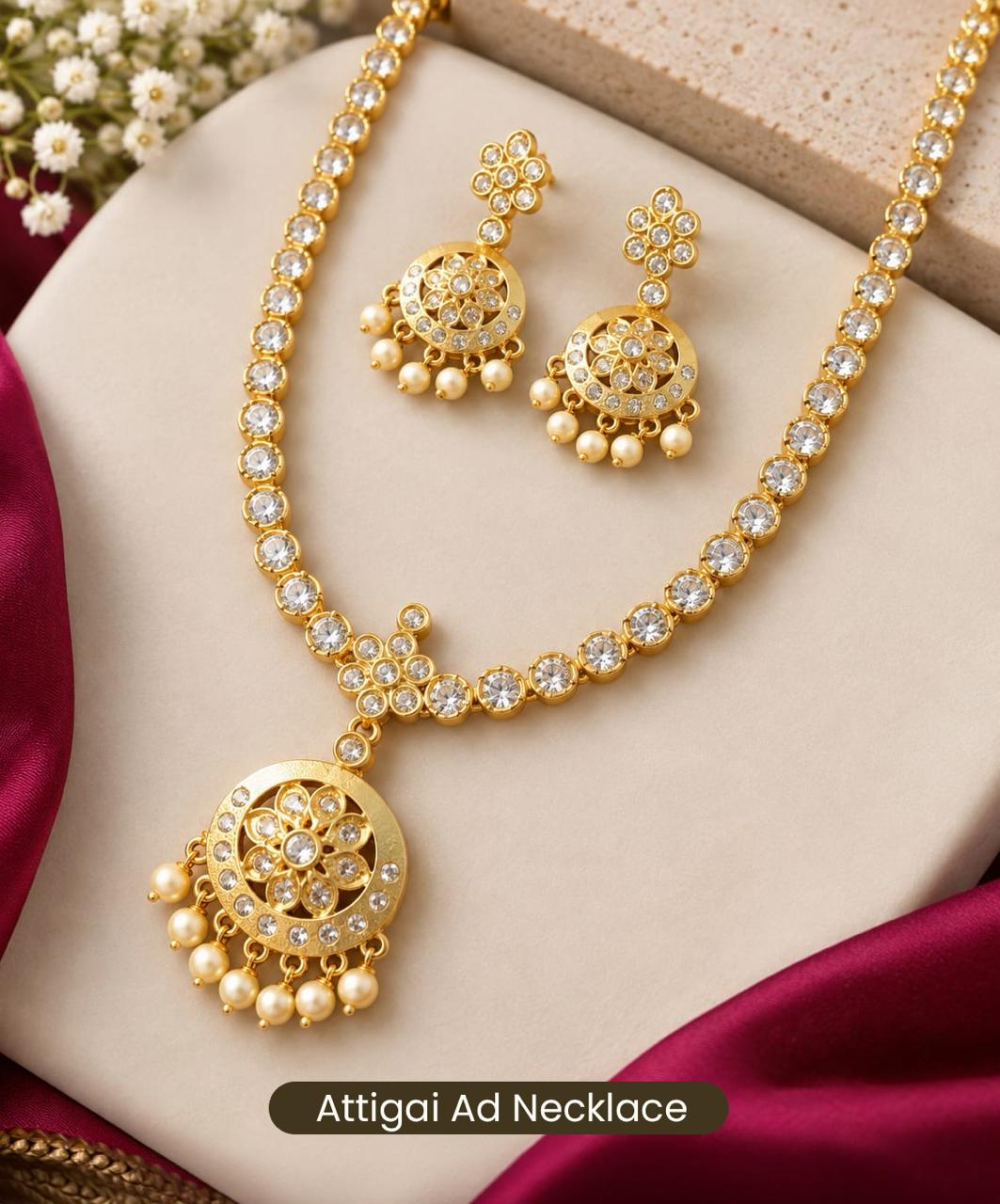 Attigai Ad Necklace